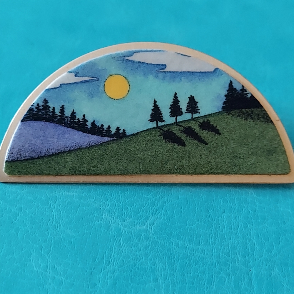 Brooch by Daryl V. Storrs